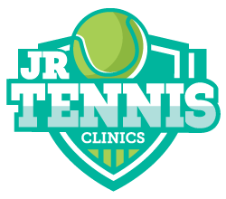 jr tennis clinic racquet logo